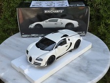 Minichamps Bugatti Veyron Super Sport Weiß 2011 OVP 1:18