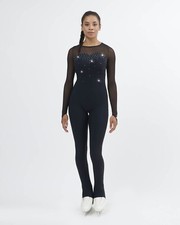 Sagester Overall 607 mit viel Swarovski und langen Ärmeln Größe M