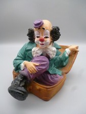 Clown koffer sitzend poly - im,