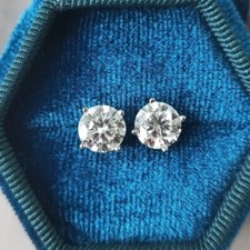 0,2ct Ohrringe Weißgold