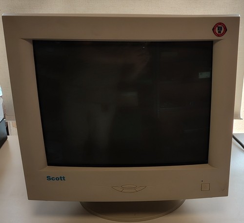 Scott crt monitor - 17", modell