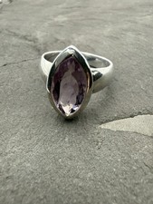 Amethyst Ring 925 Sterling