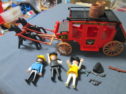 Playmobil alte postkutsche - ,