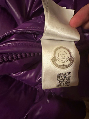 Moncler glänzende gesteppte