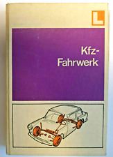 Kfz-Fahrwerk - VEB Verlag für Verkehrswesen Berlin 4. Auflage 1984 Trabi Trabant