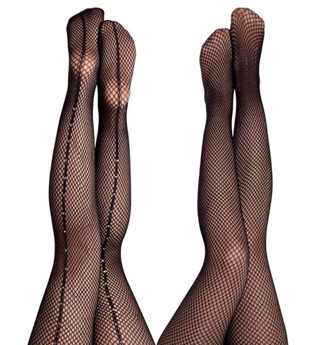 Nylon netzstrumpfhose - nylon,