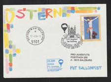 Ballonpostflug - Pro Juventute