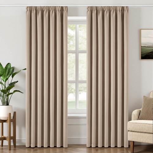 Verdunklungsvorhänge taupe - verdunklungsvorhänge,