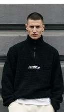 Jack & Jones Men's Black Teddy