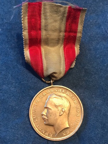 Silber medaille grossherz - silber,