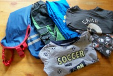 Gr.110/116 Regenhose Gartenhose Jogginghose Schlafanzug Bekleidungspaket