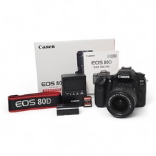 Canon EOS 80D mit 18-55mm Objektiv IS STM Kit OVP, sehr guter Zustand