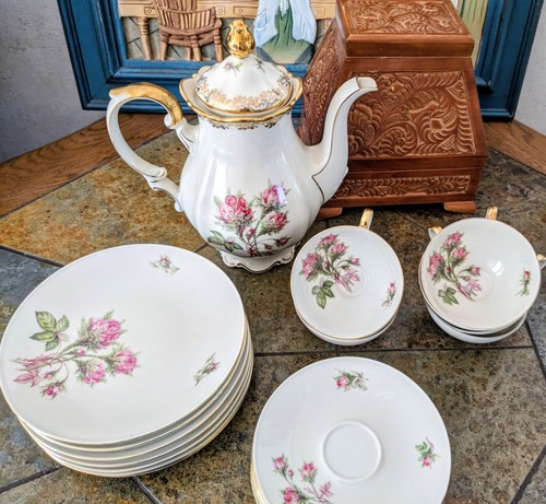 Bavaria moosrose kaffeeservice - moosrose,