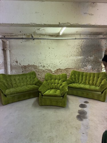 Original vintage sofa set - vintage, sofa-set