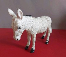 antike Spardose Esel aus Eisen, Länge 18, Höhe 14cm, Gewicht 1kg,  Rarität Topp