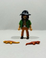 Playmobil Figur, Puppenhaus, Nostalgie, Mann, Forscher, Tiere, Abenteuer, Wald