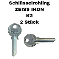 2x Schlüsselrohling ZEISS