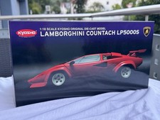 LAMBORGHINI COUNTACH LP5000S – rot – 1:18 Kyosho Diecast 08322RR NEU