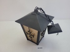 Laterne Deko DDR Glaseinsätze