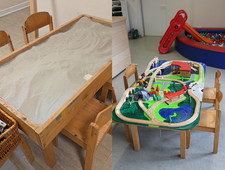 2 in 1 Indoor Sandkasten