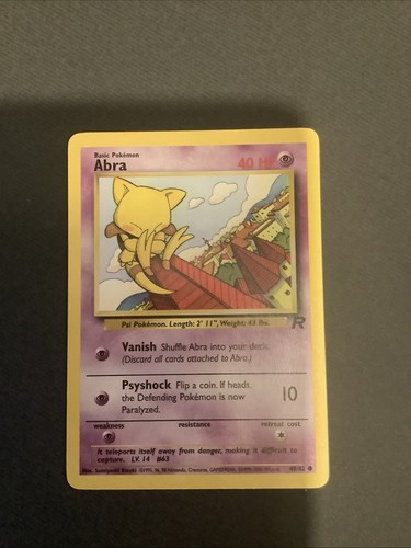 Pokémon tcg team - pokémon, abra