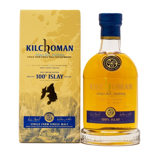 135 kilchoman 100 - 135,57€/l, 100%