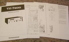 Service manual pioneer 7800 - service,