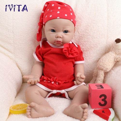 Ivita vollsilikonpuppe - ivita, 17“vollsilikonpuppe