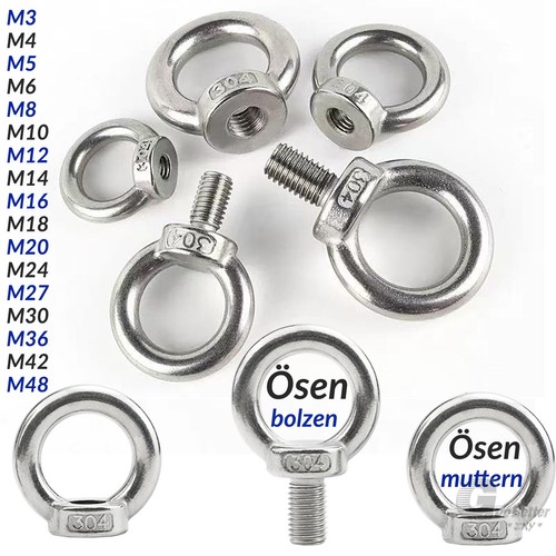 M48 augenschraube - m3, -m48