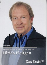 Autogramm - Ulrich Pleitgen (Familie Dr. Kleist)
