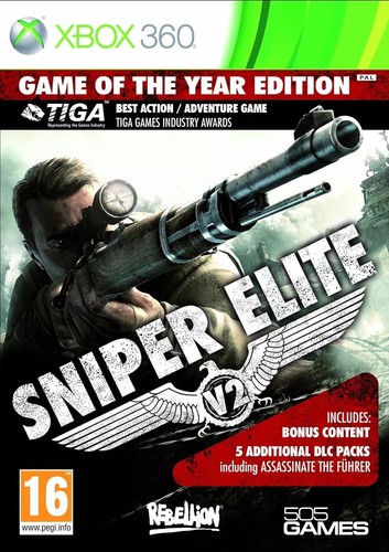 Xbox 360 sniper elite - elite, v2