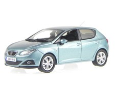 Seat Ibiza 5-door 2008 nayara blau Modellauto 1:43