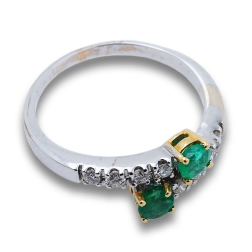 Brillant ring 585 gold - ring, 14