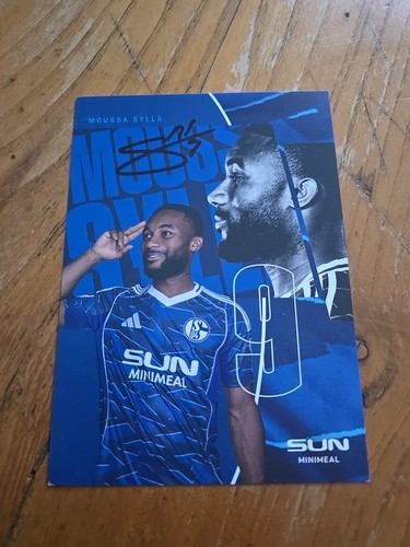 Autogrammkarte schalke 04 - autogrammkarte,