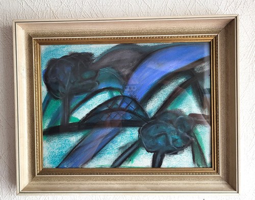 Expressionistische landschaft - expressionistische,