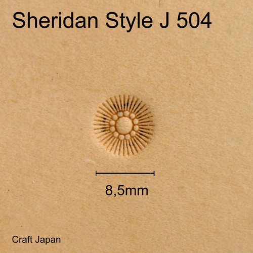 Punziereisen sheridan style - sheridan, j