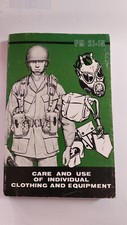 US Army orig. Handbuch Dienstvorschrift Ausrüstung  individual Clothing FM