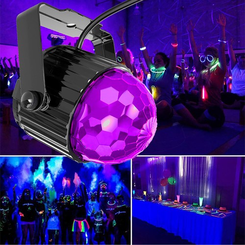 Schwarzlicht discokugel led - schwarzlicht,