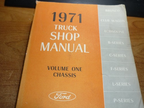 Ford truck shop - truck, manual