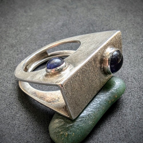 Vintage designer ring 925 - vintage,