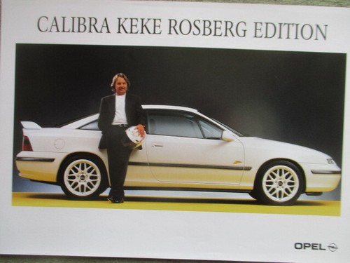 Opel calibra keke rosberg - opel,