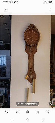 Wanduhr mit pendel - mit, gong