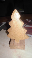 Aufsteller Weihnachten Tannenbaum  Holz  16 cm