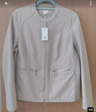 Via Milano Jacke Leder Optik