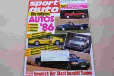 2) Sport Auto 11/1985 - MG Metro Turbo mit 90PS be - VW Polo GT G40 mit 115PS b