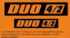 Duo aufkleber simson - duo,