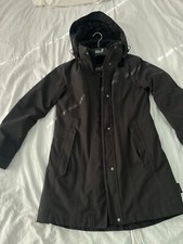 Jack Wolfskin Damen Madison Avenue Coat Mantel, Grau (phantom),  Gr S