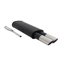 Novus Sportauspuff für VW Passat 35i 2x76mm MS-Design Endschalldämpfer mit ABE