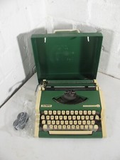 Olympia Traveller de Lux Schreibmaschine aus Nachlass (B 429)