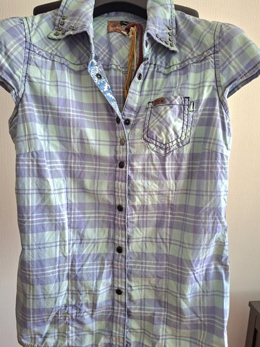 Khujo bluse s nieten - bluse, gr.s